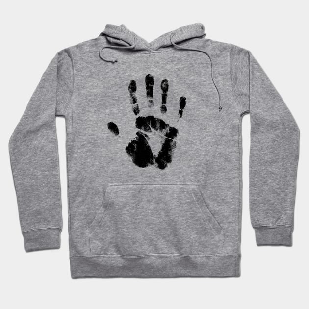 Hand print Hoodie by JunniePL